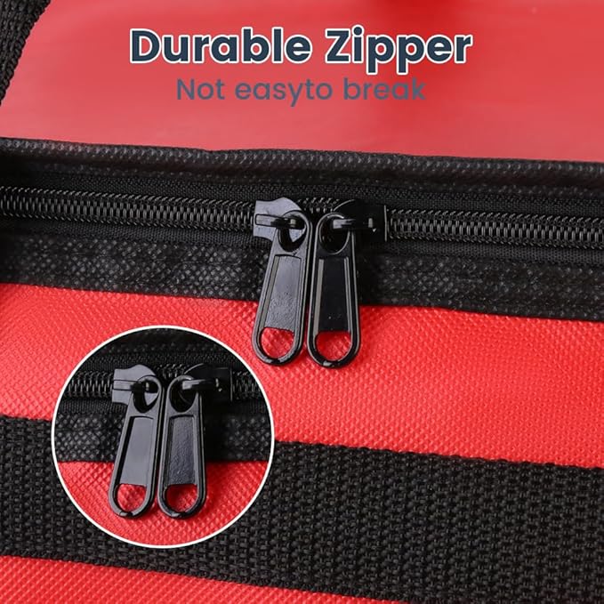 Cooler Insulated Food Delivery Bag & Drink Carrier - Image 6