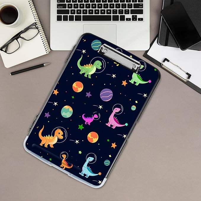 Clipboard with Storage, Office Supplies Nursing Clipboards Folder with Pen - Image 5
