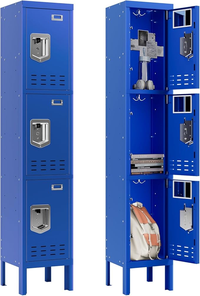 Metal Lockers - 66" Height Steel Lockers by BUTISOW