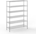 21" Deep x 60" Wide x 86" Height Wire Shelving Kit | 6-Tier | NSF Commercial by Regal+Altair
