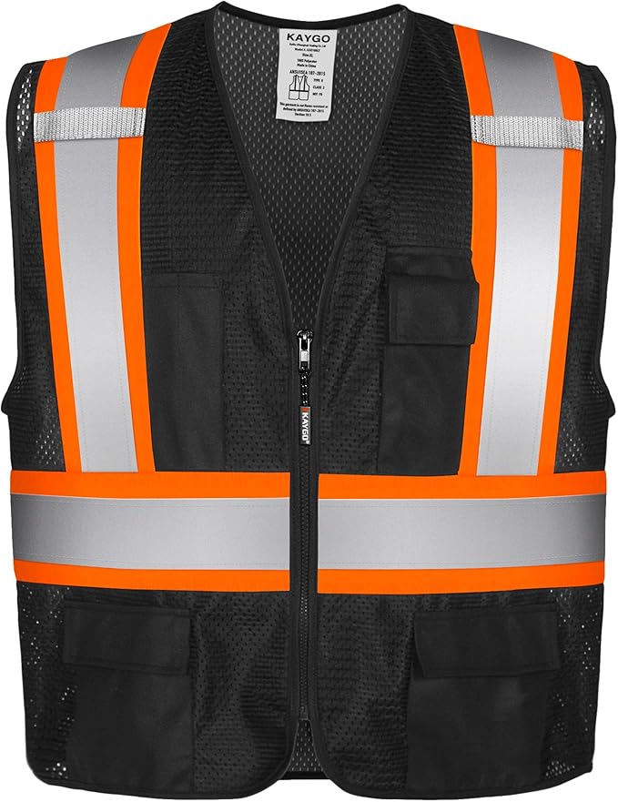 KAYGO Safety Vest with Pockets by KAYGO
