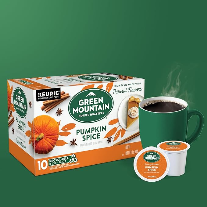 Green Mountain Coffee Roasters Pumpkin Spice, Keurig Single-Serve K-Cup Pods - Image 8