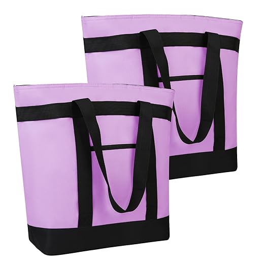 2Pk Insulated Reusable Tote Bag by CIVJET