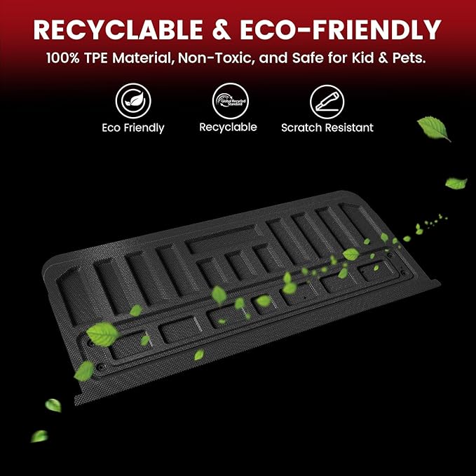 LASFIT Tailgate Mat for Ford F-150 2021-2026 Truck Tailgate Liner All Weather - Image 6