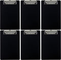 Trade Quest Memo Clipboard 6'' x 9'' Low Profile Clip Plastic by Trade+Quest+Global+Corp
