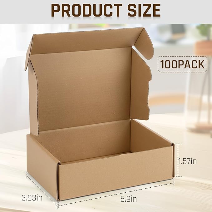 100-Pcs Small Shipping Boxes - Image 2