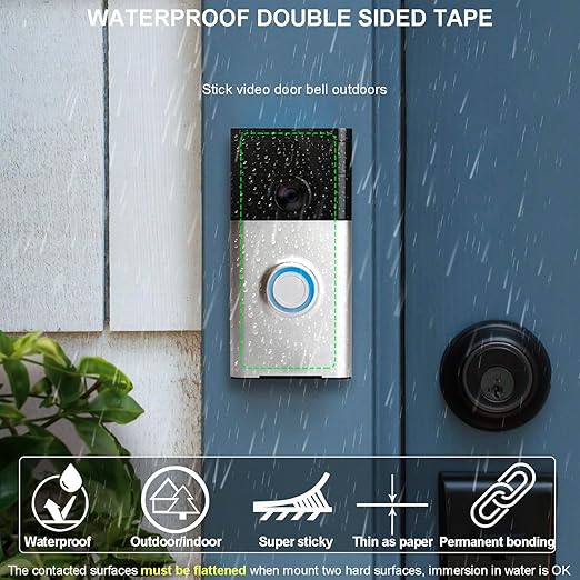 Thin Double Sided Tape Heavy Duty, Heat Resistant, Waterproof, Sticky Mounting - Image 8