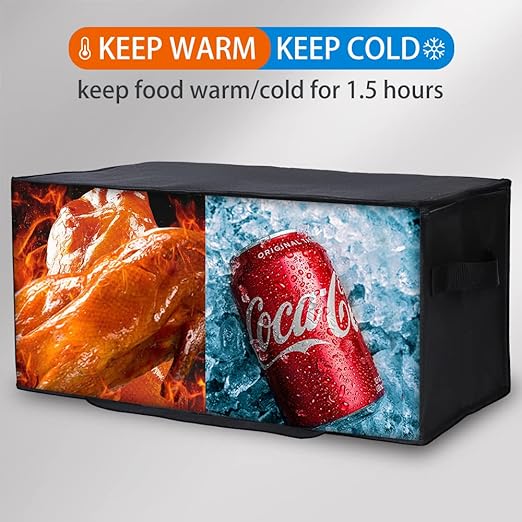 Bodaon 2-Pack Insulated Food Delivery Bag - Image 3