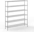 18" Deep x 72" Wide x 86" Height Wire Shelving Kit | 6-Tier | NSF Commercial by Regal+Altair