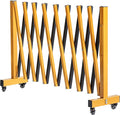 11FT Industrial Expandable Barricade Folding Security Gate by LTSEAME