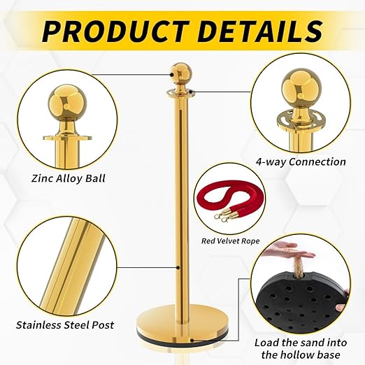 Stanchion Set, VIP Lines, Queue Management - Image 4