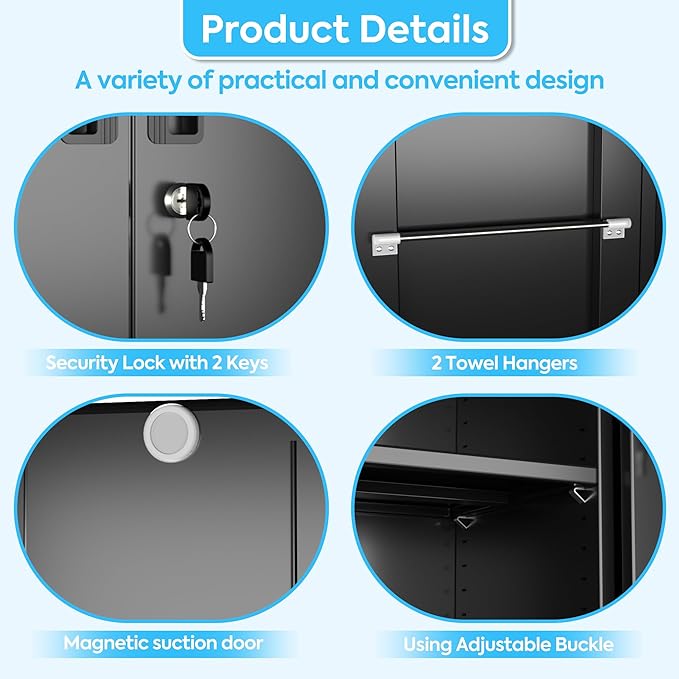 Broom Closet Storage Cabinet - Image 5