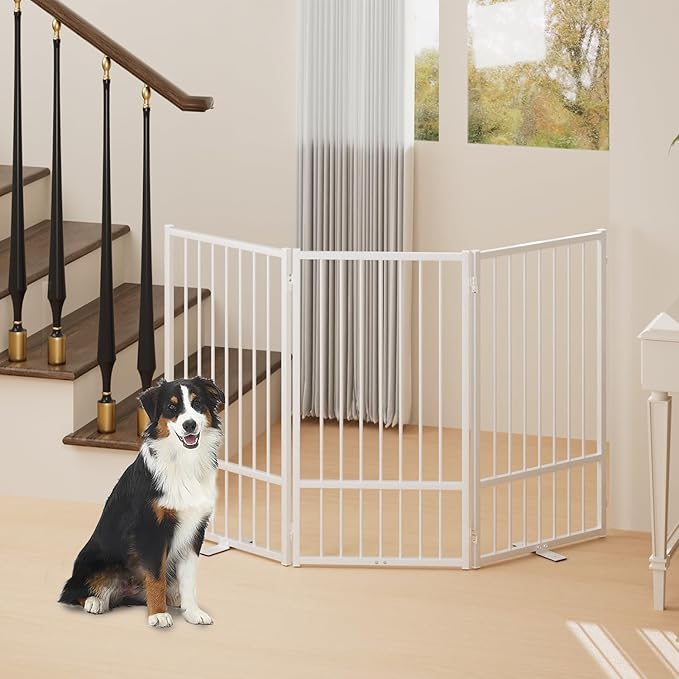 Full Metal Freestanding Dog Gate - Image 2