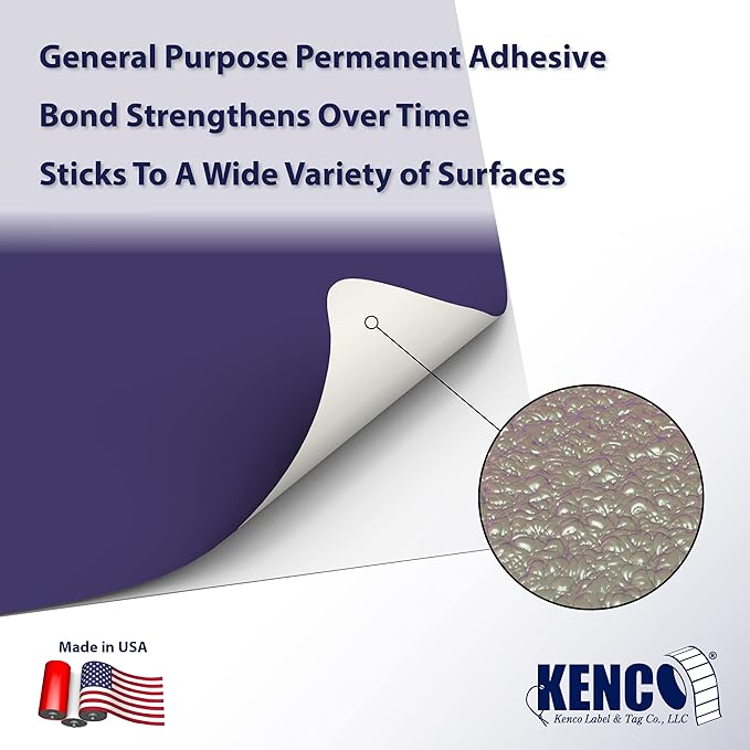 Kenco Color Coding 3 X 5 Rectangle Labels, Inventory Control Stickers 500 - Image 2