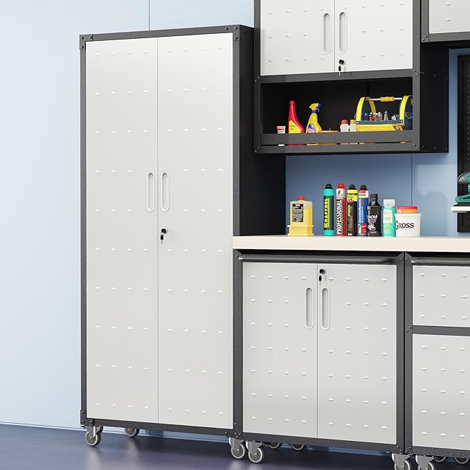 71"H Metal Storage Cabinet - Image 2