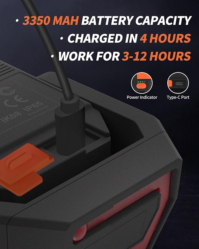 Work Light, Magnetic Rechargeable Light - Image 8