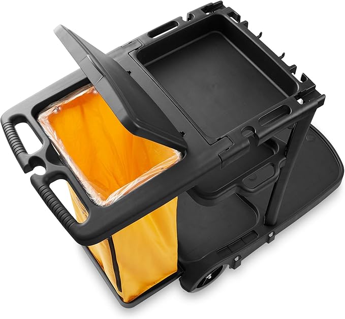 Dryser Commercial Janitorial Cleaning Cart on Wheels - Image 4
