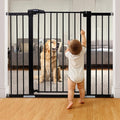 BABELIO 36" Tall Baby Gate PressGuard P7, 29-48" Auto-Close & Pressure Mounted by BABELIO