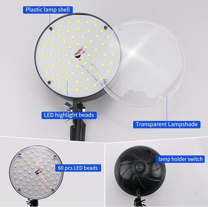 Clamp Light, LED Work Light - Image 8