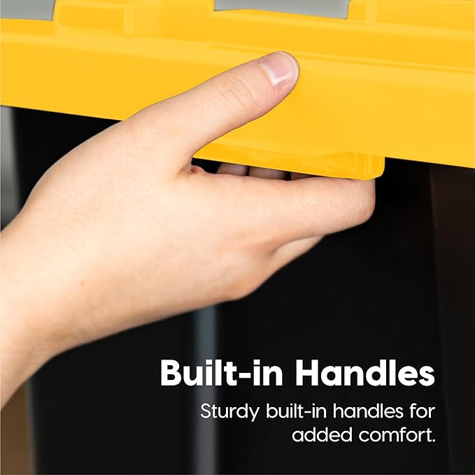 IRIS USA 4-Pack 12 Gallon Storage Bins - Image 7