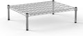 24''W x 30''L x 8''H Chrome Plated Wire Dunnage Rack | Off The Floor Storage by Regal+Altair