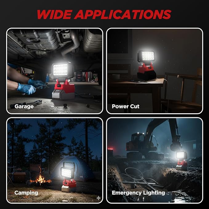 2 Pack LED Work Light Compatible - Image 7