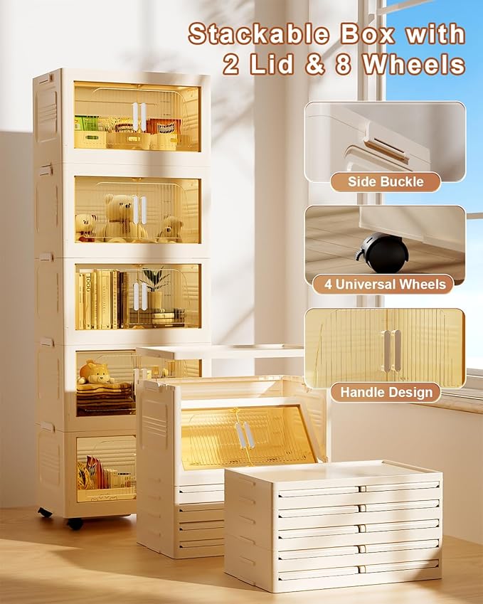380QT Stackable Storage Bins - Image 2