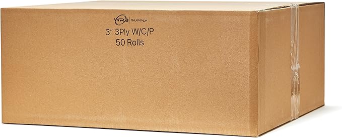 3 X 65' 3-ply White/Canary/Pink Carbonless Kitchen Paper 50 Rolls TMU 220 - Image 6