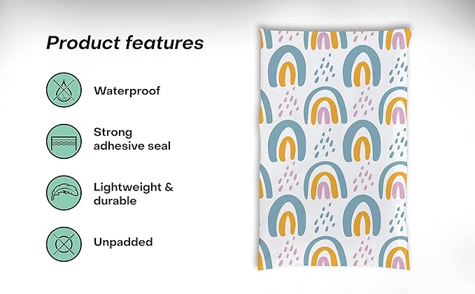 Package Mint Poly Mailers Cute Shipping Bags - Image 5