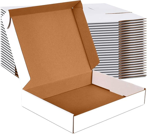12x9x2 inch Small Shipping Boxes Set of 25 by JOWLOT
