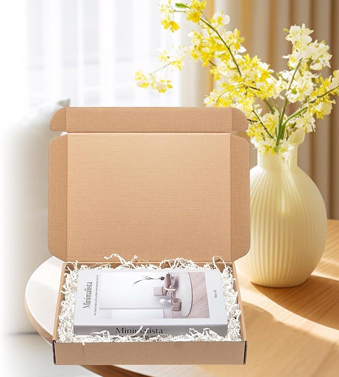 Brown Shipping Boxes 13x10x2" 25 Pack - Image 5