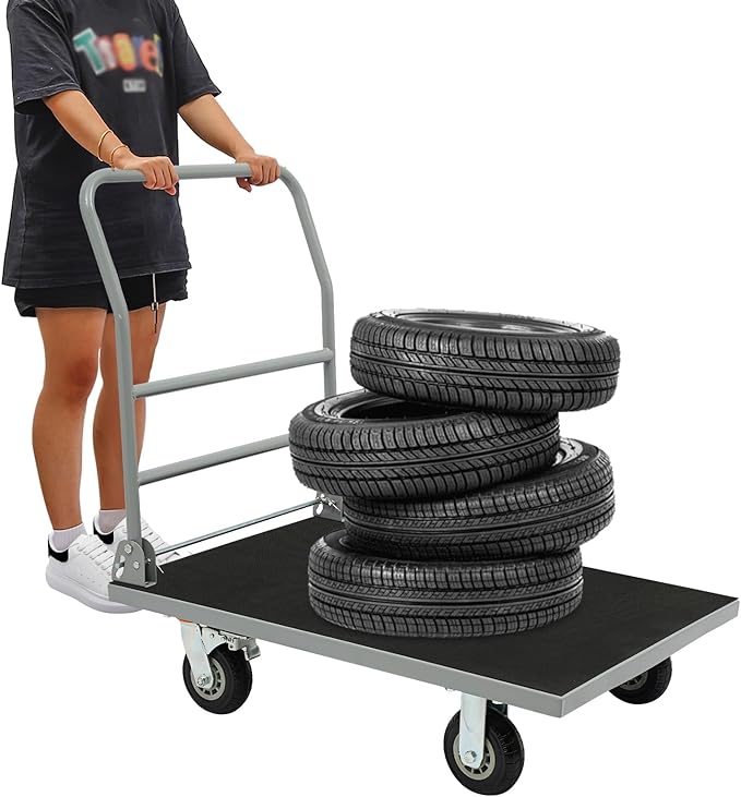 Heavy Duty Foldable Platform Truck Cart - Image 6