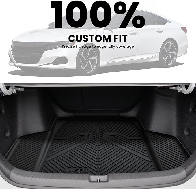 LASFIT Trunk Mat for Honda Accord Seden 2026 2025 2024 2023 2022 2021 2020 2019 - Image 3