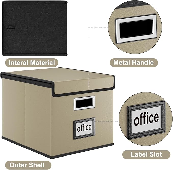 Huolewa File Organizer Boxes - Image 3