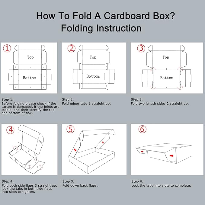 RLAVBL 9x6x2 Shipping Boxes Set of 50, Mailer Box - Image 5