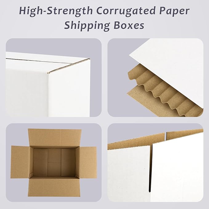 Frametory 9x6x4 Pack of 28 Corrugated Cardboard Packing Shipping Mailing Moving - Image 4