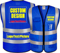 BeautyWill Custom Logo Safety Vest Class2 High Visibility Reflective Vest by BeautyWill