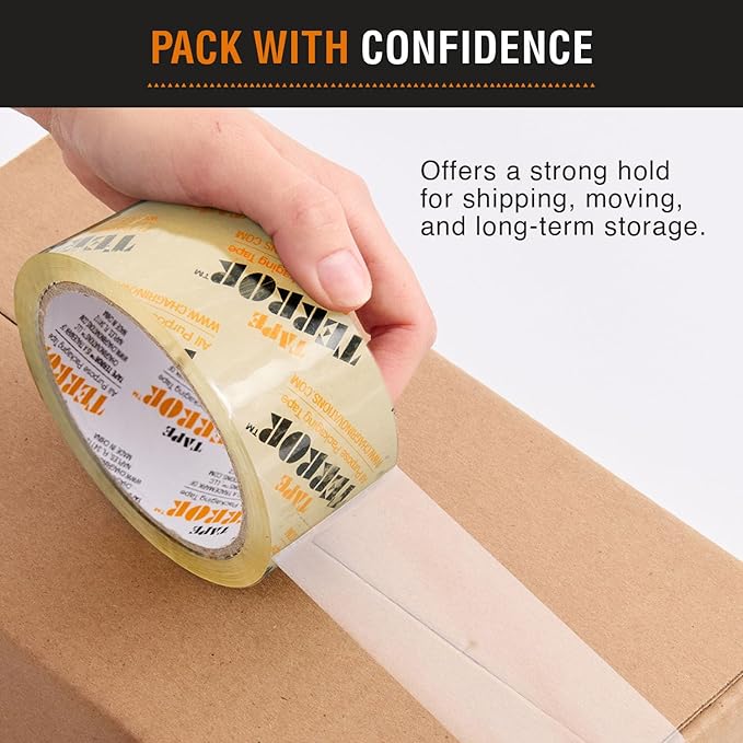 All-Purpose Clear Packing Tape - Image 4