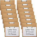 Sherr 15 Pcs Clipboard 9 x 13 Inch Large Landscape Clipboards by Sherr
