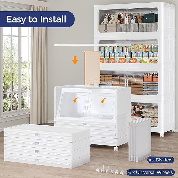120Gal Stackable Storage Bins - Image 5