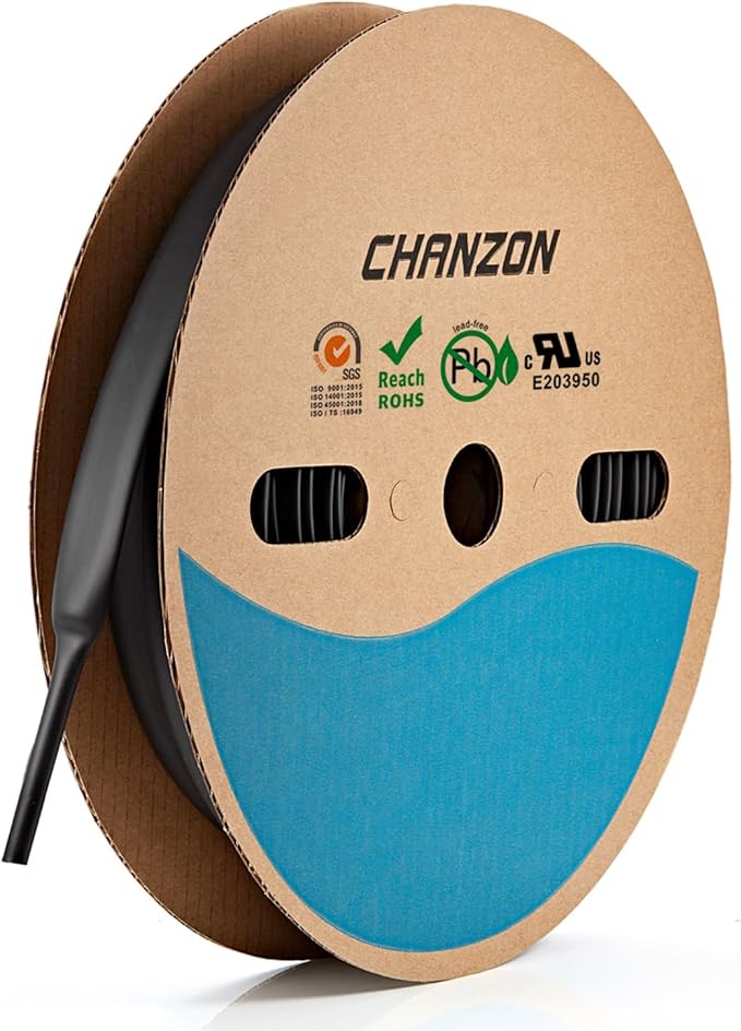 Chanzon 1/2 inch Waterproof Heat Shrink Tubing by Chanzon
