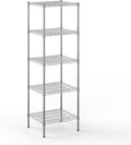 21" Deep x 24" Wide x 74" Height Wire Shelving Kit | 5-Tier | NSF Commercial by Regal+Altair