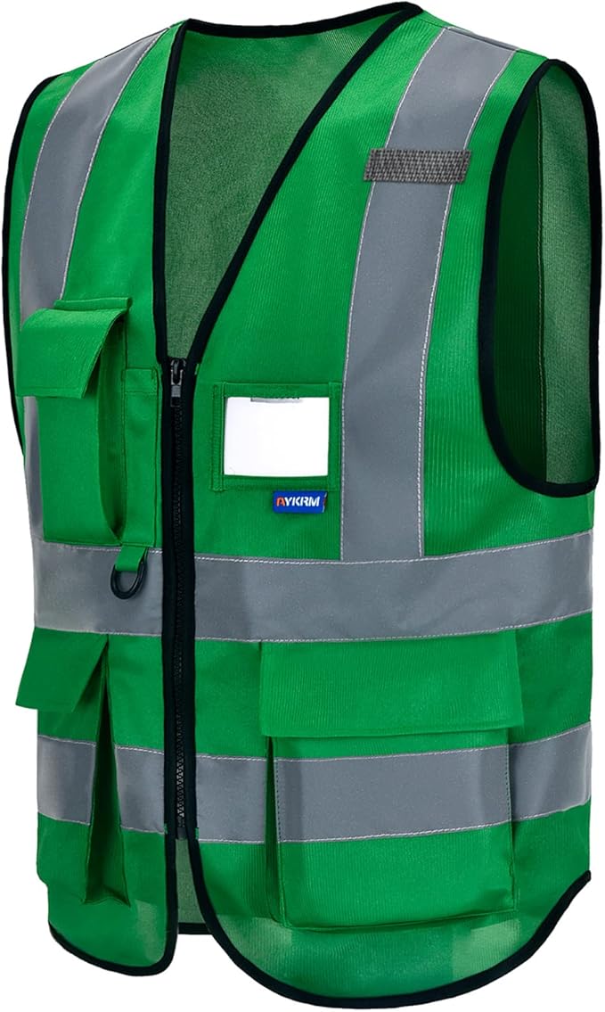 A-SAFETY High Visibility Reflective Safety Vest Customize Logo - Image 6