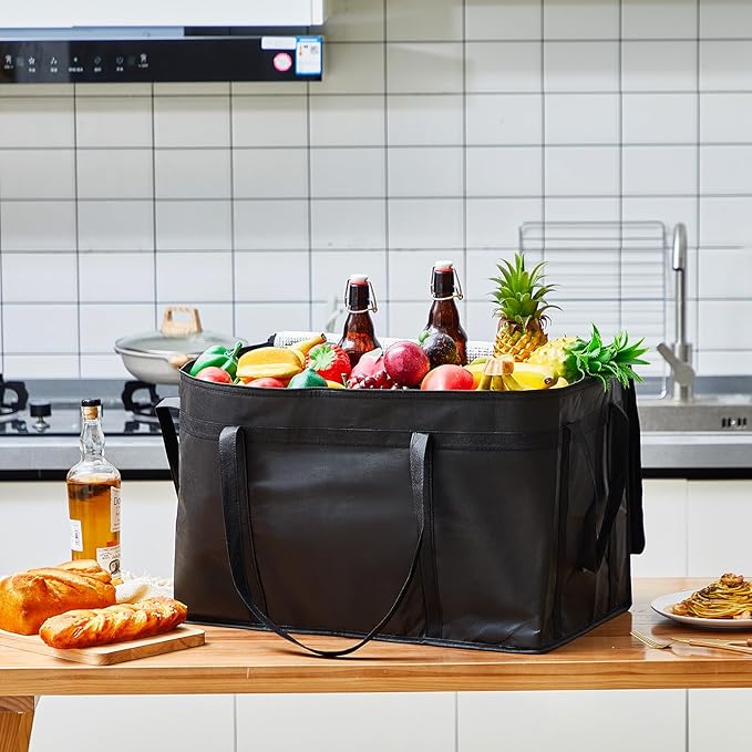 Maxcheck 6 Pcs Insulated Bags for Food Delivery XXXL Large Capacity Hot Grocery - Image 5