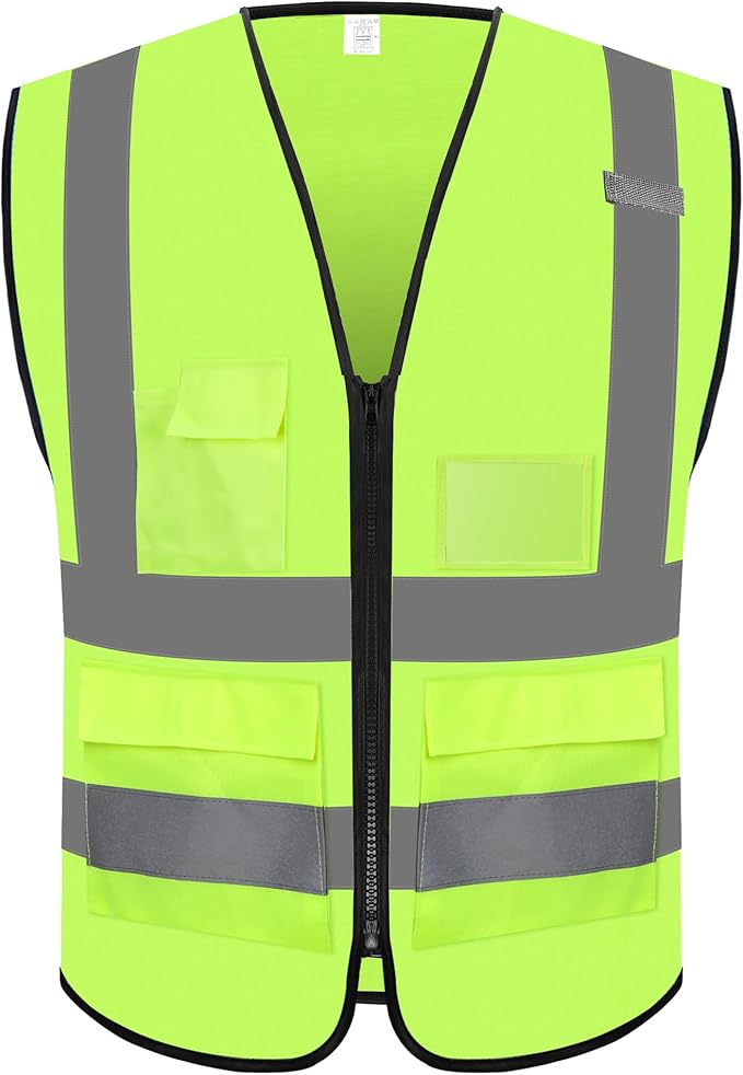 Reflective Safety Vest for Men Women by RhinoHit