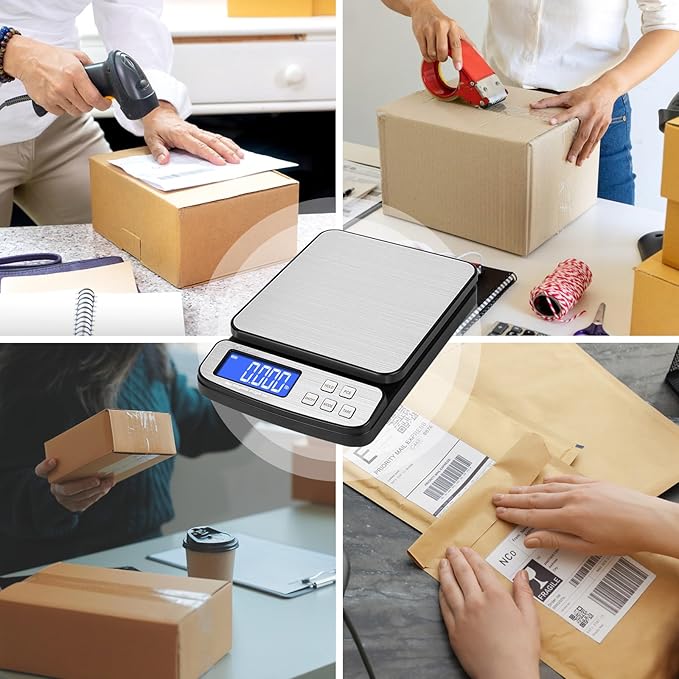 Fuzion Digital Shipping Postal Scale - 88lb x 0.1oz - Image 7