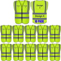 BeautyWill Custom Logo Safety Vest S, 4XL Personalized Safety Vest High by BeautyWill