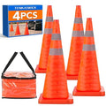 28 Inch Collapsible Traffic Safety Cones by TENKAIWICK