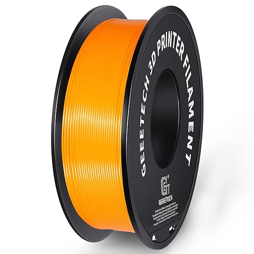 Geeetech Orange PLA 3D Printer Filament, PLA 3D Printer Filament 1kg Spool - Image 2