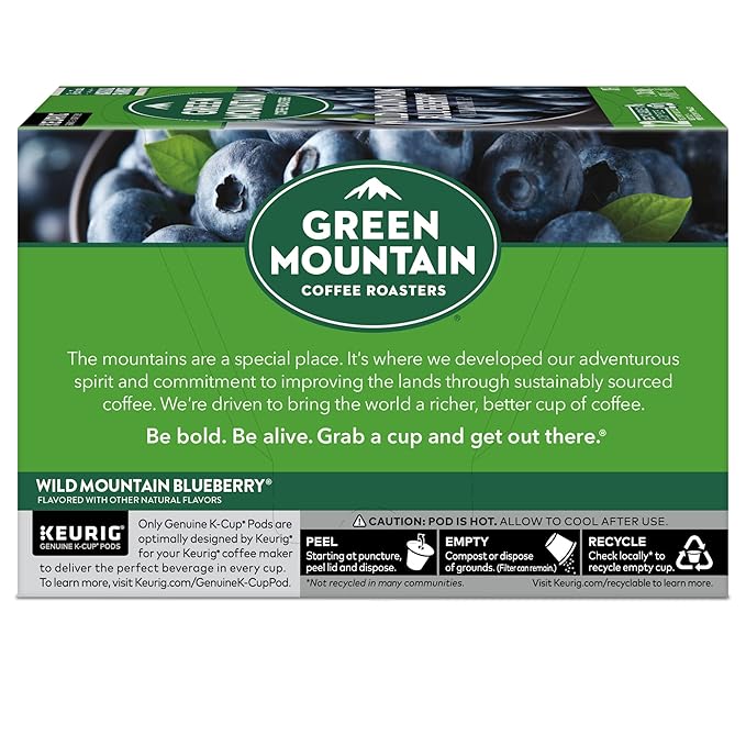 Green Mountain Coffee Roasters Wild Mountain Blueberry Keurig Single-Serve - Image 11
